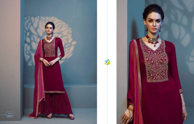 Vinay Tumbaa Roza  Heavy Georgette Designer Festive Wear Ready Made Collection